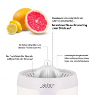  Lauben Electric Citrus Juicer 110WT