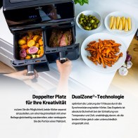 Lauben DualZone® Air Fryer 8000BC