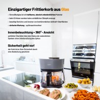 Lauben Glass&SteamAir® Fryer 4500BG