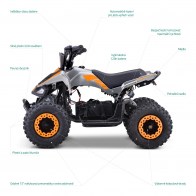 LAMAX eTiger ATV40S Orange