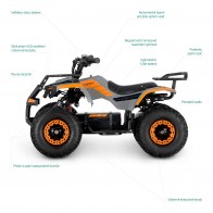 LAMAX eTiger ATV50S Orange