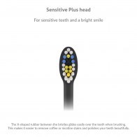 TrueLife SonicBrush K-series heads Sensitive Plus black 2 pack